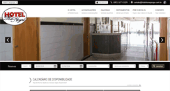 Desktop Screenshot of hotelrionegrogo.com.br
